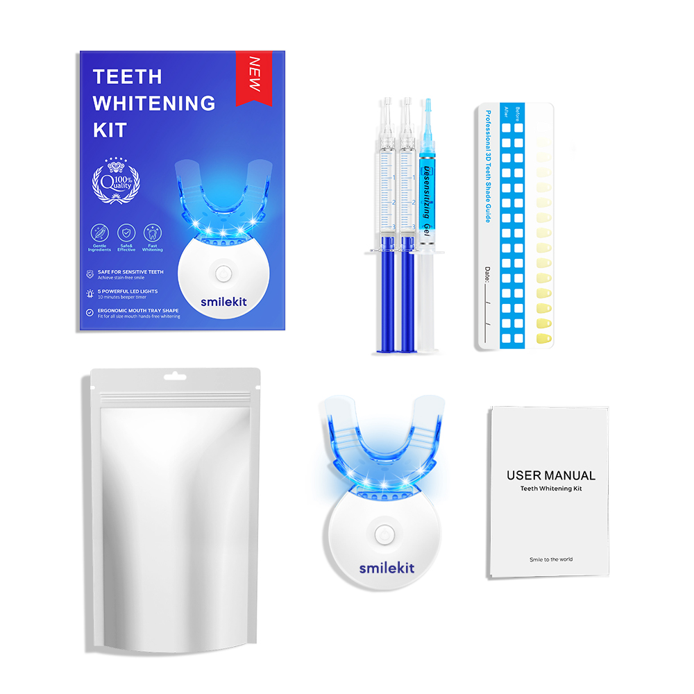 Teeth Whitening Light Kit - Kit de clareamento dental - 5X