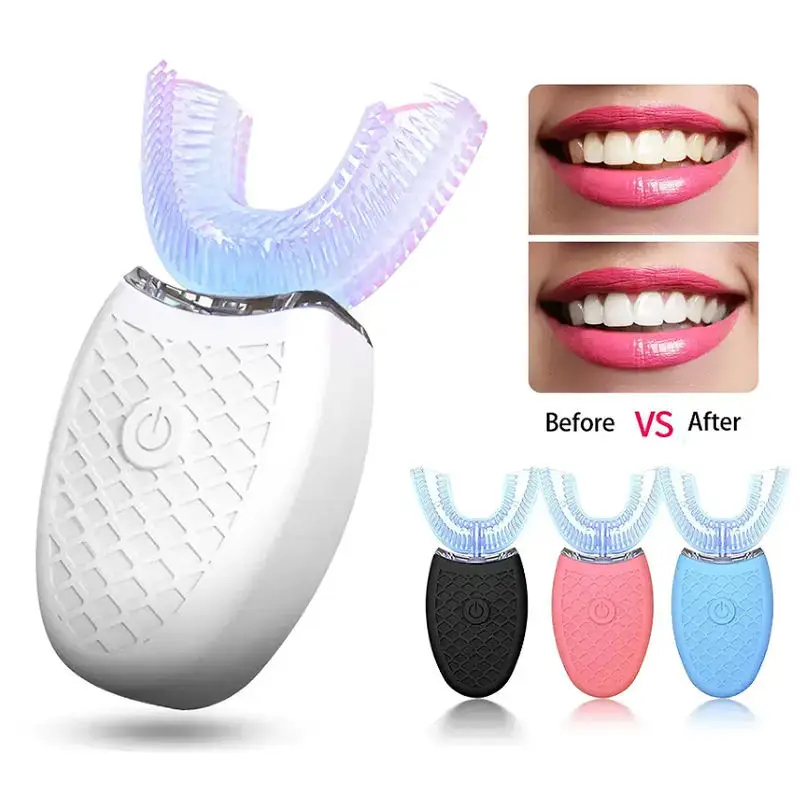 Teeth Whitening Light Kit - Escova de dentes elétrica lavável à