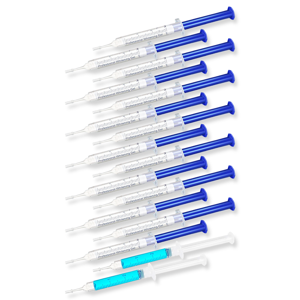 Teeth Whitening Hydrogen Peroxide - Gel Clareador de Dentes Sabor Menta,