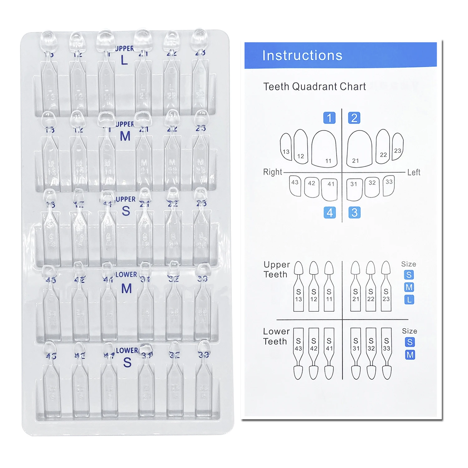 32 pçs/set kit de molde folhea - Teeth Whitening Light Kit avaliação e preço