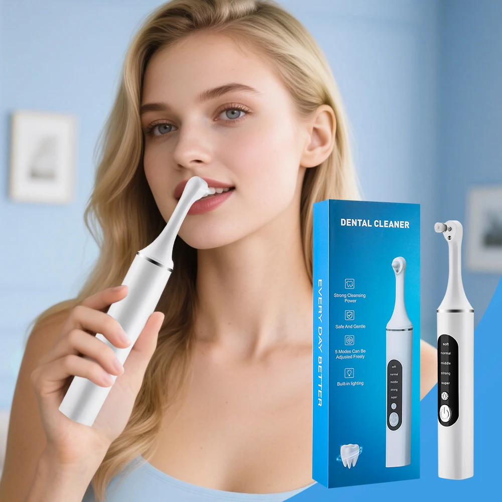 Polidor de dentes elétrico, li - Teeth Whitening Light Kit avaliação e preço