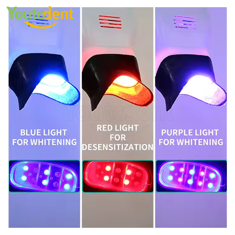 Profissional dental 3 cores lâ - Teeth Whitening Led Light avaliação e preço