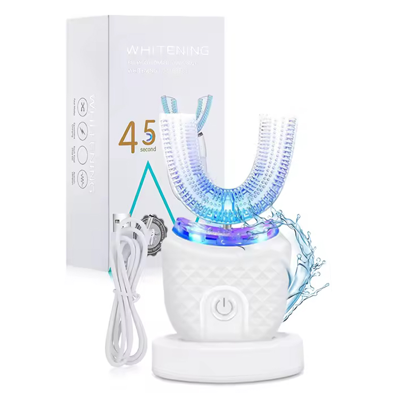 U-Shaped Escova Elétrica Autom - Teeth Whitening Light Kit avaliação e preço