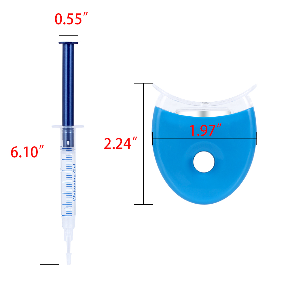 1 conjunto de clareamento dent - Teeth Whitening Light Kit avaliação e preço