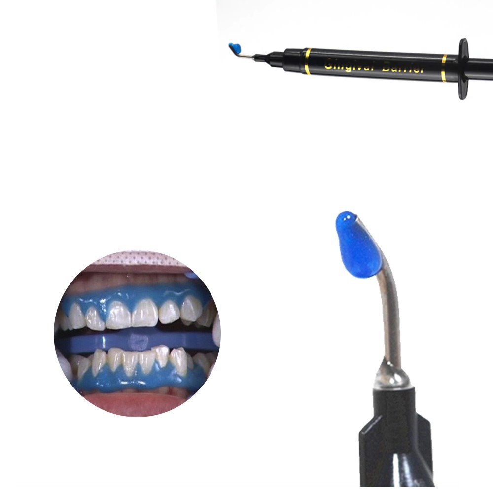5 Peças 1.5ML Barreira Gengiva - Teeth Whitening Gels Used By Dentists avaliação e preço