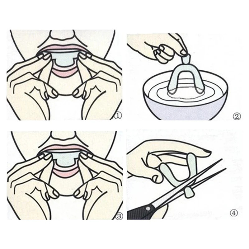 1/8pc protetor de boca eva pro - Teeth Whitening Gels avaliação e preço