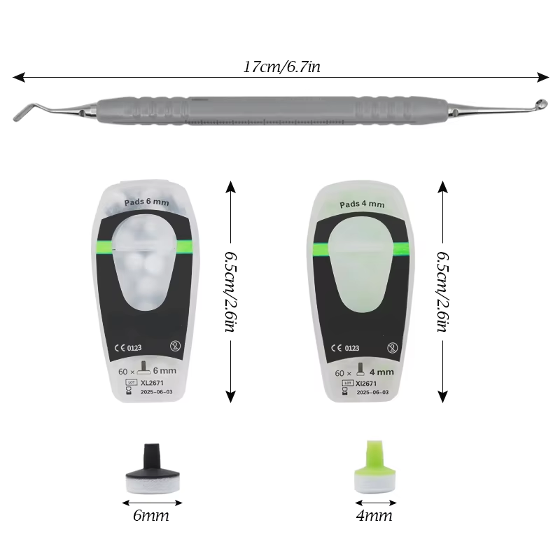 Kit composto dental com almofa - Teeth Whitening Light Kit avaliação e preço